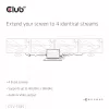 CLUB3D 1 na 4 HDMI™ rozbočovač 4K120Hz