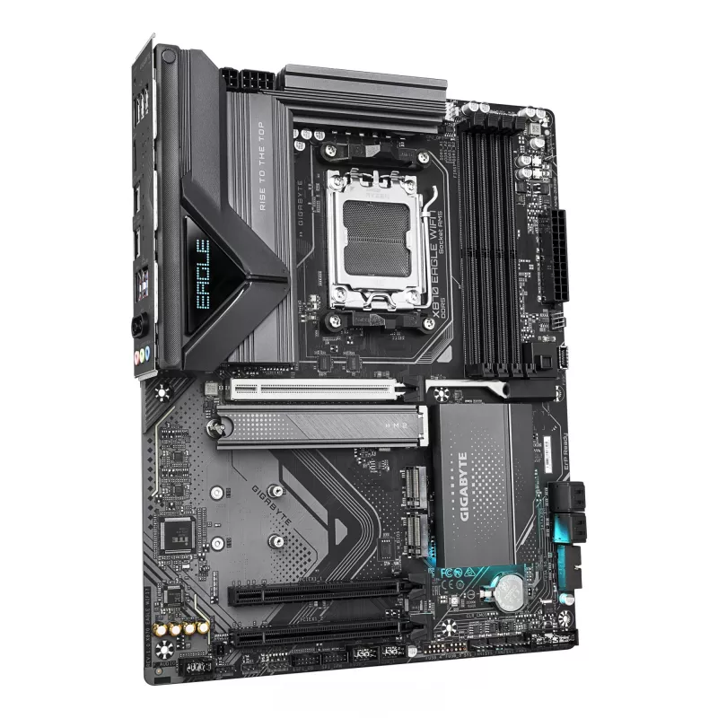 Základná doska GIGABYTE X870 EAGLE WIFI7 ATX, čipset AMD X870, socket AM5, DDR5, 4x DIMM, Wi‑Fi 7, 2,5Gb LAN