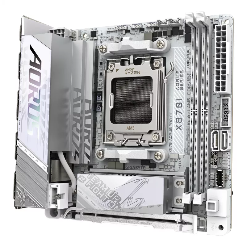 Základná doska GIGABYTE X870I AORUS PRO ICE, AMD AM5, Mini-ITX
