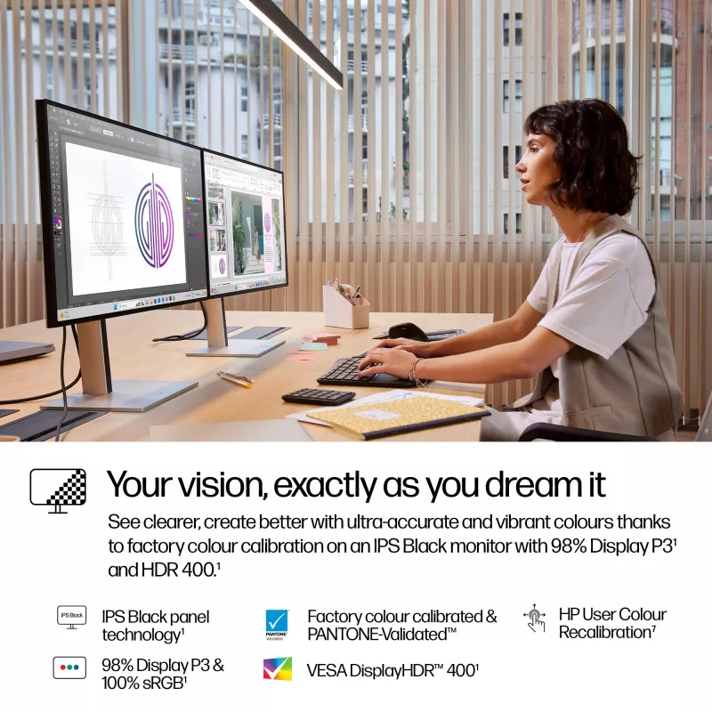 HP Series 7 Pro 27 palcov QHD Thunderbolt 4 monitor - 727pu