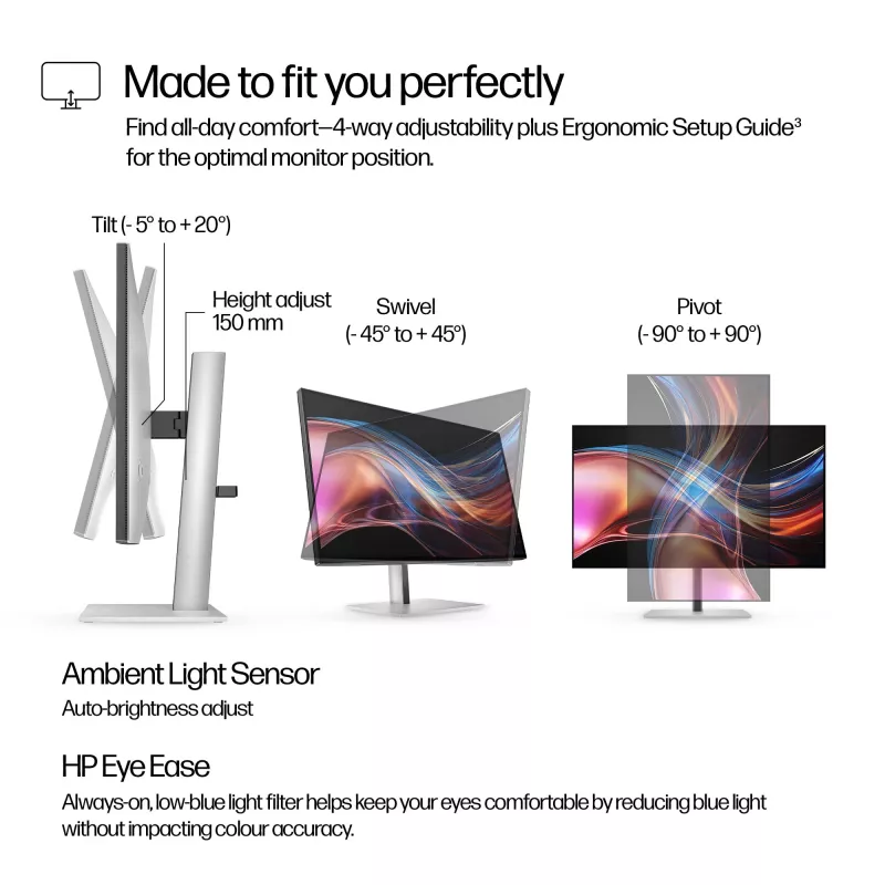 HP Series 7 Pro 27 palcov QHD Thunderbolt 4 monitor - 727pu