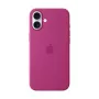 Apple silikónové puzdro s MagSafe iPhone 16 Plus fuchsia