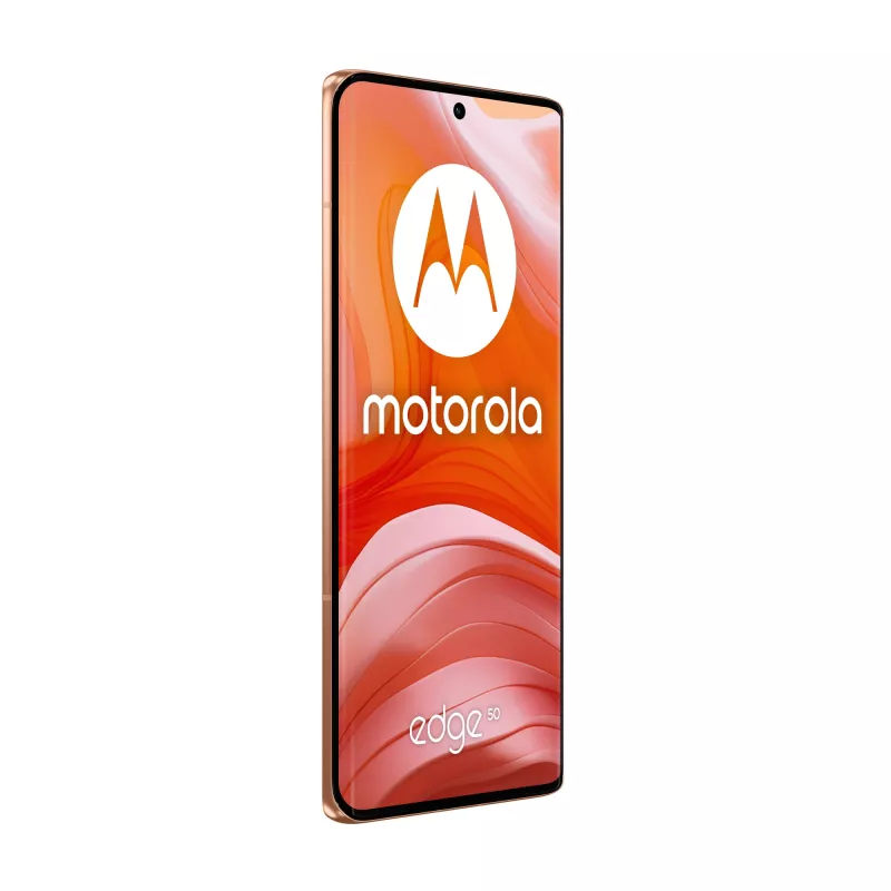 Motorola edge 50 16,9 cm (6,67 palca) Dual SIM Android 14 5G USB Type-C 12 GB 512 GB 5000 mAh broskyňová