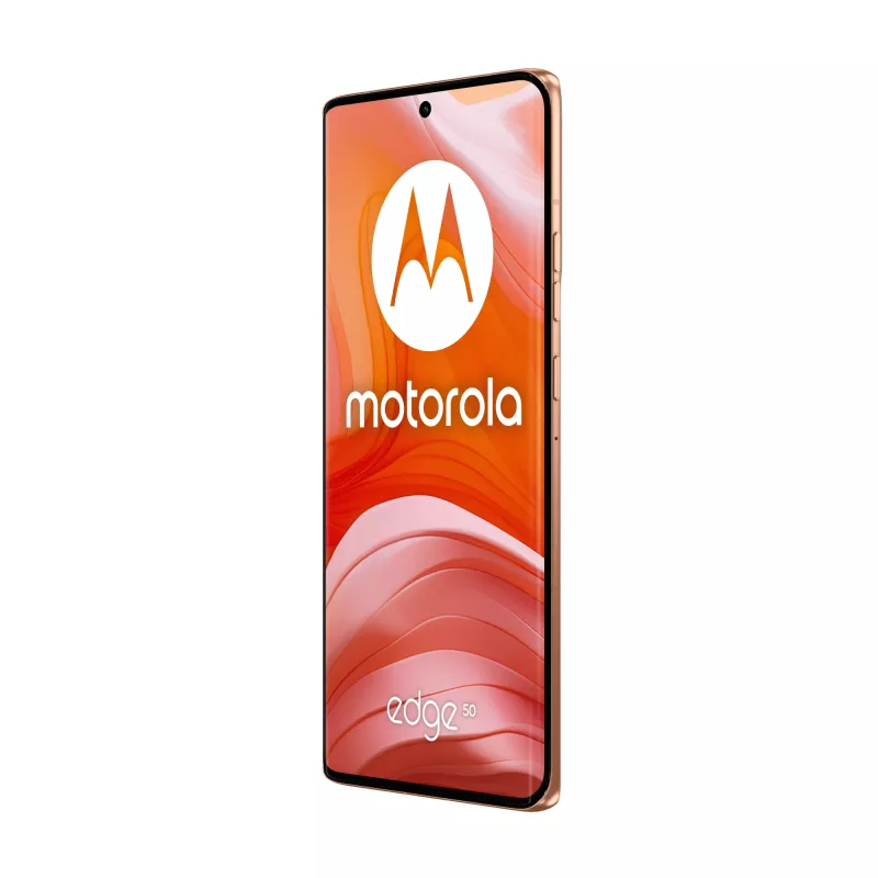 Motorola edge 50 16,9 cm (6,67 palca) Dual SIM Android 14 5G USB Type-C 12 GB 512 GB 5000 mAh broskyňová