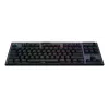 LOGITECH G915 X Lightspeed Tkl bezdrôtová herná klávesnica - čierna Dansk/ Norsk/ Svenska/ Suomalainen taktilná