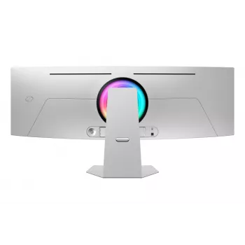 Samsung G95SD počítačový monitor 124,5 cm (49 palcov) 5120 x 1440 pixelov Dual QHD OLED strieborný