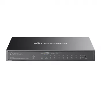 Riadený switch TP-Link Omada ES210GMP 10 portov Gigabit Ethernet PoE