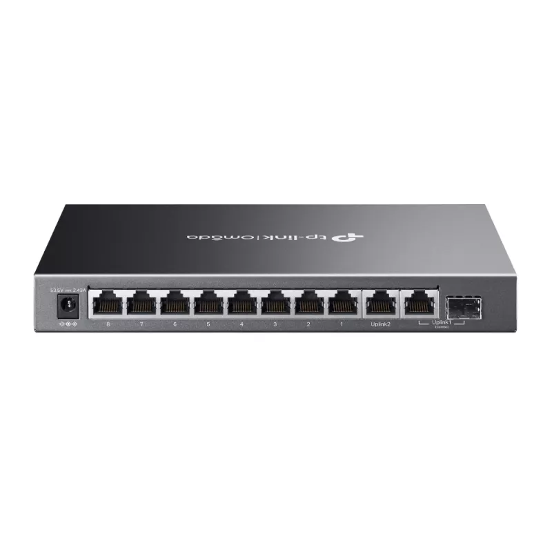 Riadený switch TP-Link Omada ES210GMP 10 portov Gigabit Ethernet PoE