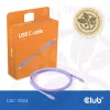 USB-C kábel CLUB3D CAC-3004 2m fialový