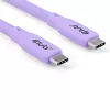 USB-C kábel CLUB3D CAC-3004 2m fialový