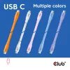 USB-C kábel CLUB3D CAC-3004 2m fialový
