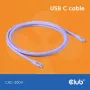 USB-C kábel CLUB3D CAC-3004 2m fialový