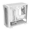 ASUS A23 PLUS TG ARGB WHITE, PC, biela, micro ATX, Mini-ITX, Multi, 16,5 cm, 38 cm