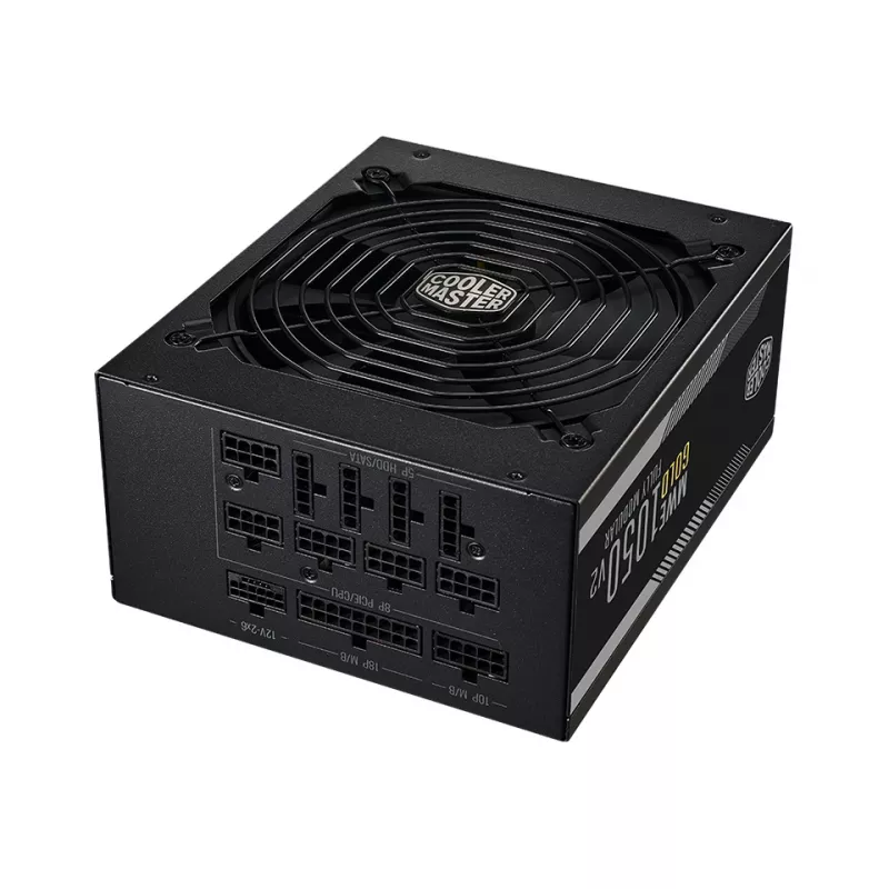 COOLER MASTER napájací zdroj MWE 1050 V2 Gold Full Modular 1050W ATX čierny