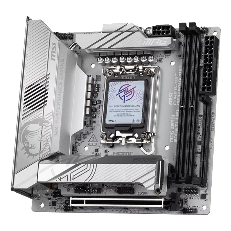 Základná doska MSI MPG Z890I EDGE TI WIFI Intel Z890 LGA 1851 (Socket V1) Mini-ITX