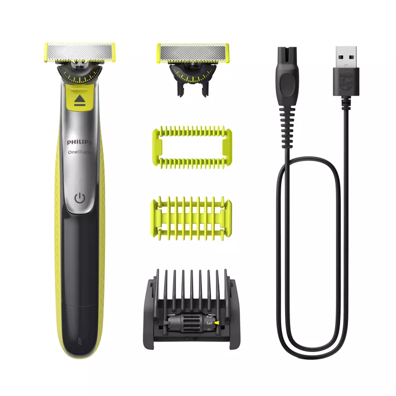 Holiaci strojček Philips QP2834/23 2-in-1 dizajn na holenie a strihanie