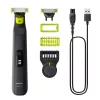 Holiaci strojček Philips OneBlade Pro 360 QP6542/15 — tvár a telo, Li-Ion, 90 min, 0,4–10 mm, 14 stupňov, mokré a suché
