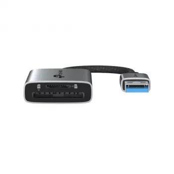 Čítačka kariet TP-LINK UA430 USB 3.2 Gen 1 Type-C — MicroSD / SD, sivá