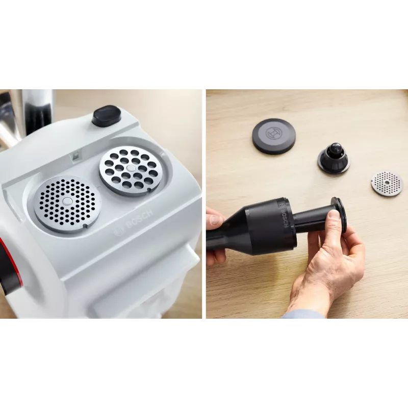 Bosch Serie 4 MultiPower MFWS420W mlynček na mäso, biely