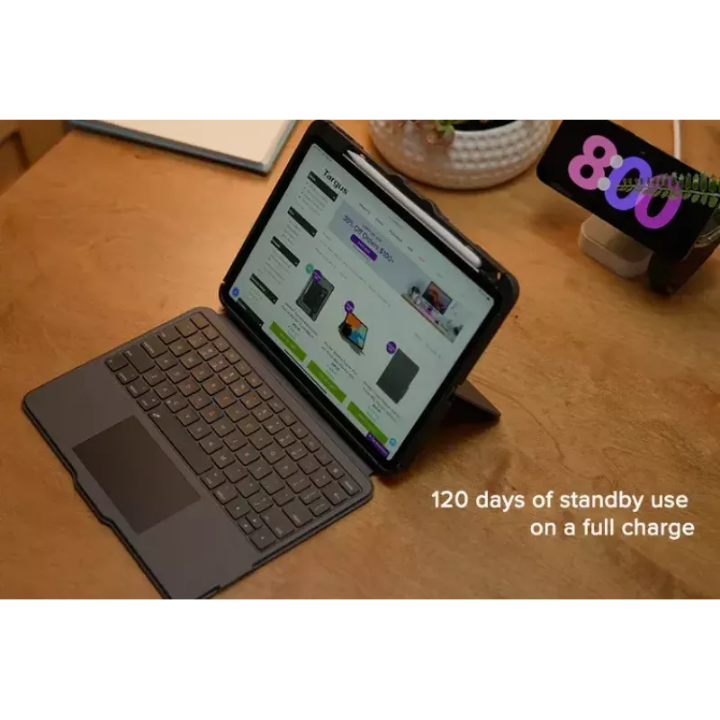 Targus VersaVu QWERTY Nordic Bluetooth klávesnica s touchpadom čierna