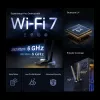 TP-Link BE6500 interná WLAN/Bluetooth 2880 Mbit/s Tri-band Wi-Fi 7