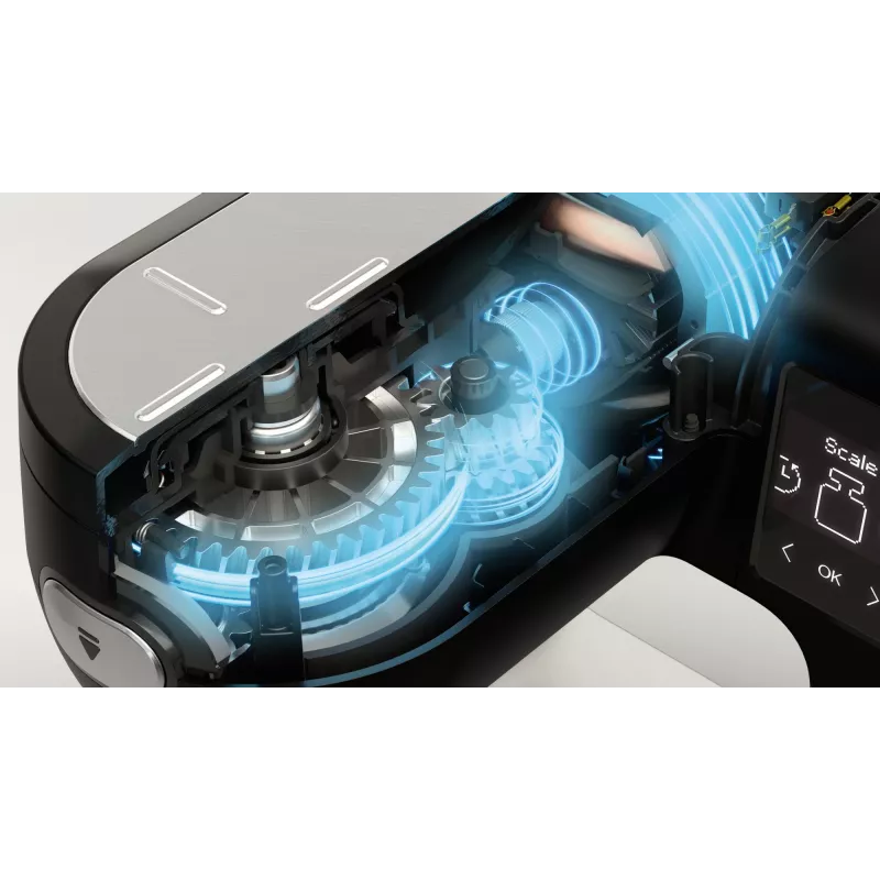 Bosch Serie 6 MUMS6ZS17 kuchynský robot 1600 W 5,5 l čierna, nerezová oceľ