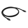 USB Type-C kábel CLUB3D CAC-1570 1,2m — 80Gbps, 240W, podporuje 8K@240Hz, čierny