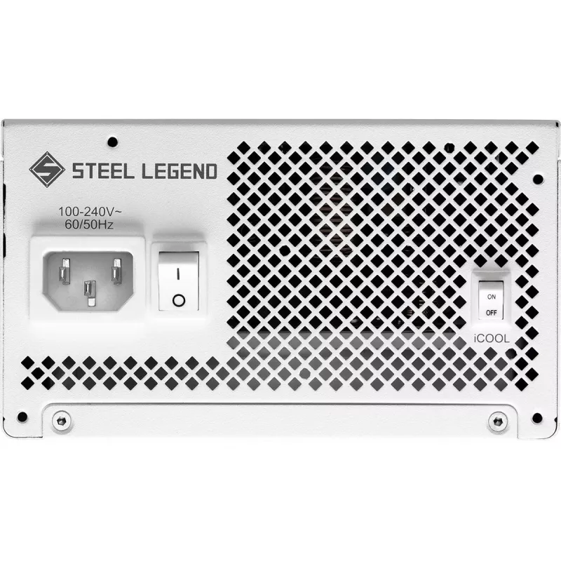 ASROCK napájací zdroj Steel Legend Sl-1000gw 1000W 80+ Gold biely ATX