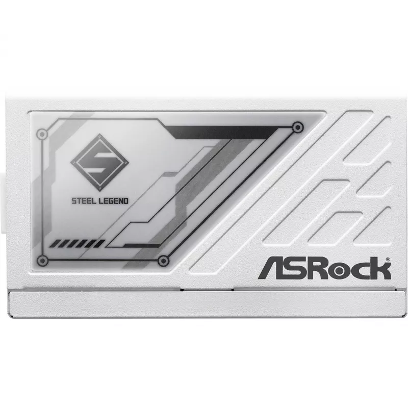 ASROCK napájací zdroj Steel Legend Sl-1000gw 1000W 80+ Gold biely ATX