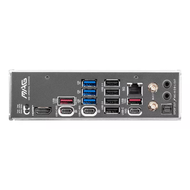 Základná doska MSI MAG X870E TOMAHAWK WIFI — AMD X870E, Socket AM5, ATX, 4x DDR5 DIMM, 4x M.2, Wi‑Fi, 5Gb Ethernet