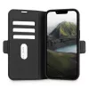 dbramante1928 Oslo Pro OPE4BL006535 puzdro s vyklápacím krytom pre iPhone 16e / 17e, PU a plast, čierne