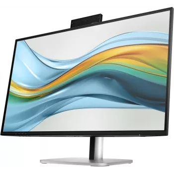 HP Series 5 Pro 27 palcov QHD USB-C konferenčný monitor - 527pm, 68,6 cm (27 palcov), 2560 x 1440 pixelov, Quad HD, LCD, 5 ms, čierny