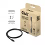 CLUB3D Thunderbolt™ 5 certifikovaný kábel 8K240Hz dáta 80/120 Gbps EPR 240 Watt M/M 1m / 3,28ft