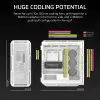 CORSAIR PC skriňa - 5000T Mid-Tower High-Performance - biela