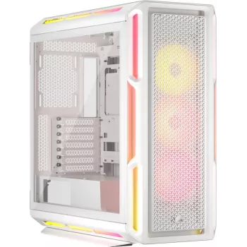 CORSAIR PC skriňa - 5000T LX RGB Midi-Tower (tempered Glass) biela