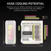 CORSAIR PC skriňa - 5000T LX RGB Midi-Tower (tempered Glass) biela