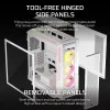CORSAIR PC skriňa - 5000T LX RGB Midi-Tower (tempered Glass) biela