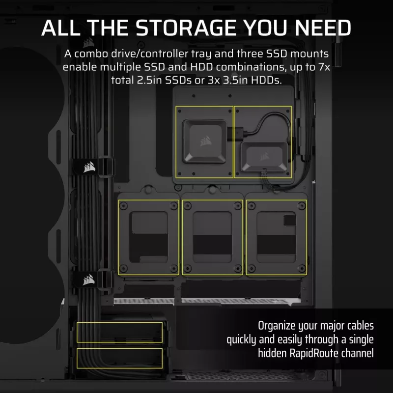 CORSAIR PC skriňa - Icue Link 5000t Lx RGB Mid-Tower High-Performance