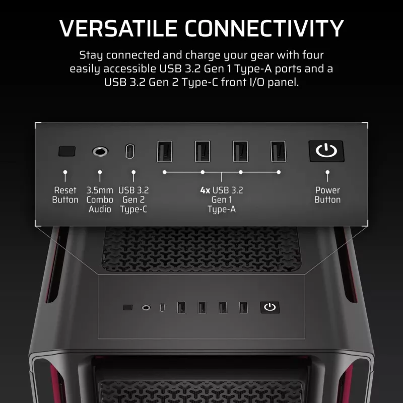 CORSAIR PC skriňa - Icue Link 5000t Lx RGB Mid-Tower High-Performance