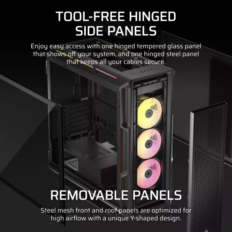 CORSAIR PC skriňa - Icue Link 5000t Lx RGB Mid-Tower High-Performance