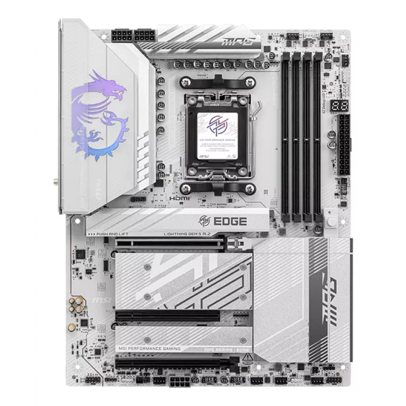 MSI MPG B850 EDGE TI WIFI základná doska AMD B850 Sockel AM5 ATX