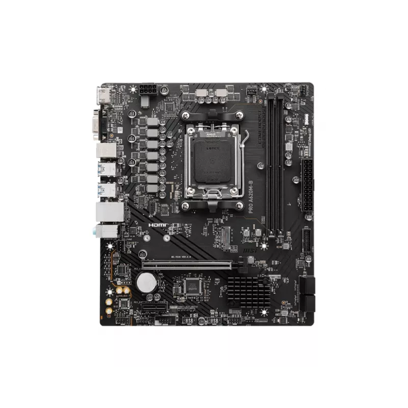 Základná doska MSI PRO A620M-B, AMD A620, socket AM5, Micro ATX