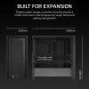 CORSAIR FRAME 4000D Midi-Tower skriňa čierna