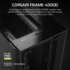 CORSAIR FRAME 4000D Midi-Tower skriňa čierna