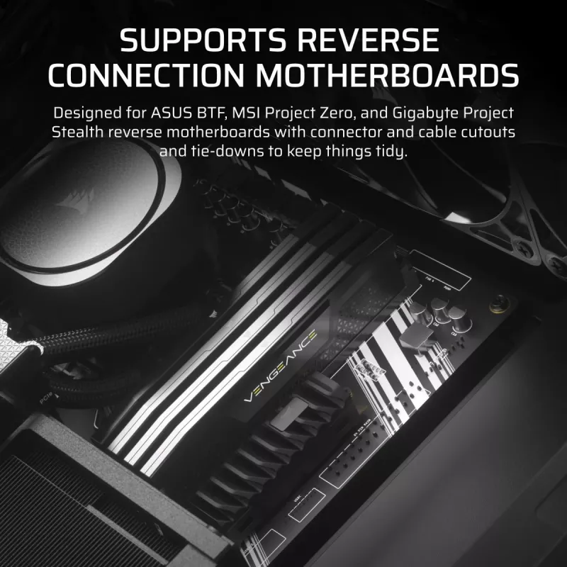 CORSAIR FRAME 4000D Midi-Tower skriňa čierna
