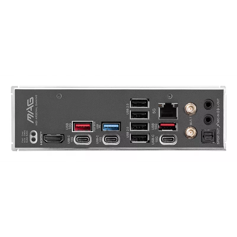 Základná doska MSI MAG B850 TOMAHAWK MAX WIFI — AMD B850, socket AM5, ATX, DDR5, 4×M.2, Wi-Fi 7, 5Gb LAN, 7.1 Audio