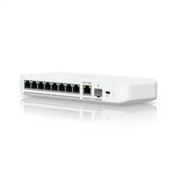 Managed Switch UBIQUITI UniFi Flex 2.5G USW-FLEX-2.5G-8 — 8× 2.5G RJ‑45, 1× 10G SFP+, L2, 60 Gbit/s