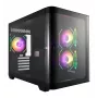 FSP S380-BA skriňa Mini Tower mITX, mATX čierna ARGB