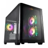 FSP S380-BA skriňa Mini Tower mITX, mATX čierna ARGB