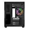 FSP S380-BA skriňa Mini Tower mITX, mATX čierna ARGB